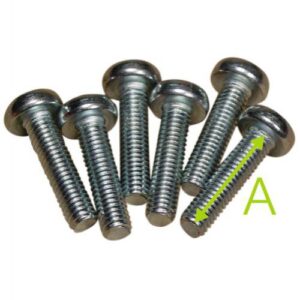 spotřební materiál WINTERSTEIGER Snowboard Screws M6x20, roundhead (50 pcs.)