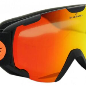 lyžařské brýle BLIZZARD Ski 938 MDAVZO, black matt, smoke2, orange revo