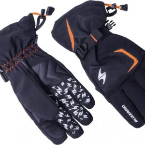 lyžařské rukavice BLIZZARD Reflex, black/orange