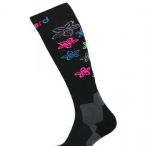 Blizzard Viva Flowers Wool Ski Socks JR, 30-32