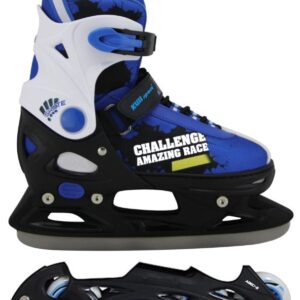 Dětské brusle Kubi "UNI" nastavitelné Blue 29-32