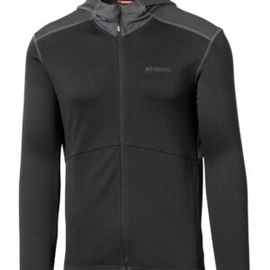 ATOMIC ALPS FZ HOODIE - Grey-Black