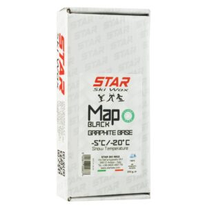 Star Ski Wax Map black grafite base 250g